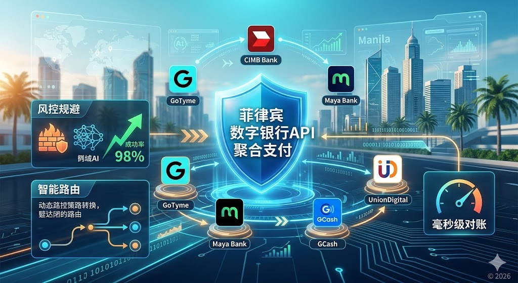 菲律宾数字银行API聚合支付